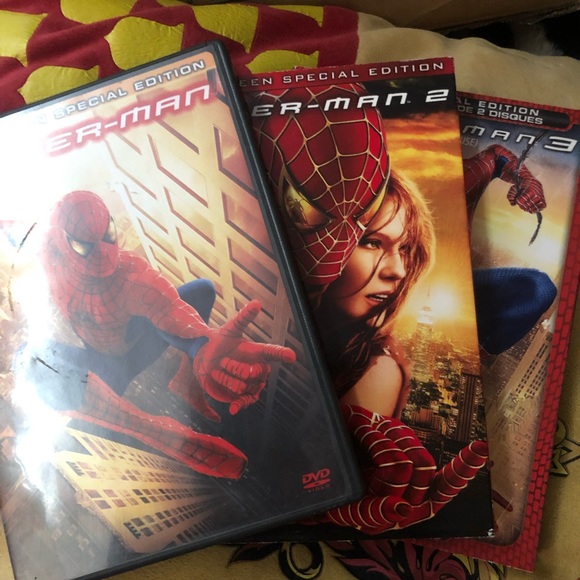 Marvel Other - Marvel Spider-Man (Toby) DVD’s 1-3